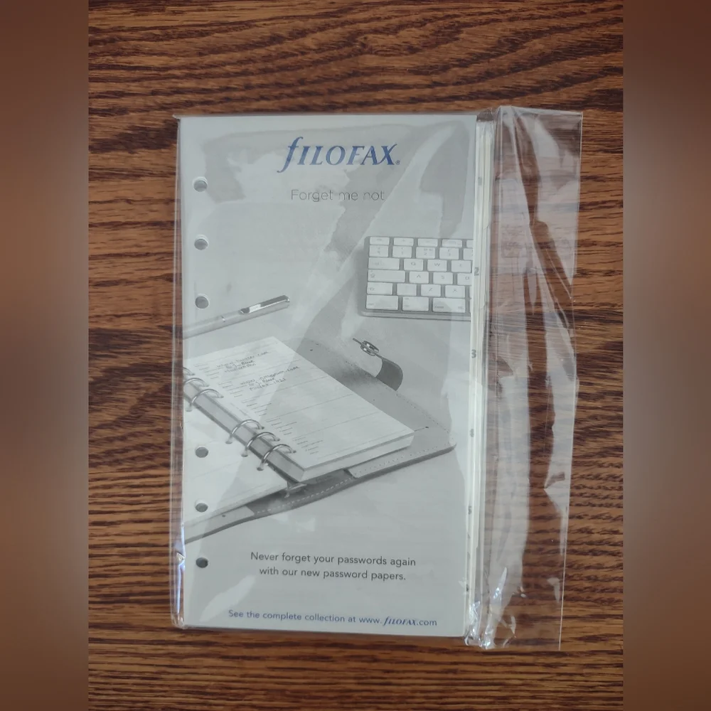 Filofax A6 Organizer Refill Sheets *** Final Price ***